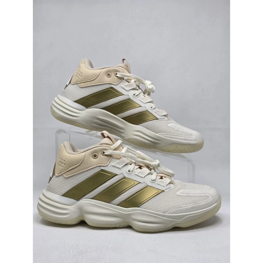 Adidas Court Stabil Mid Indoor Volleyball Shoes Sneaker Womens Size 6 JP9833 New